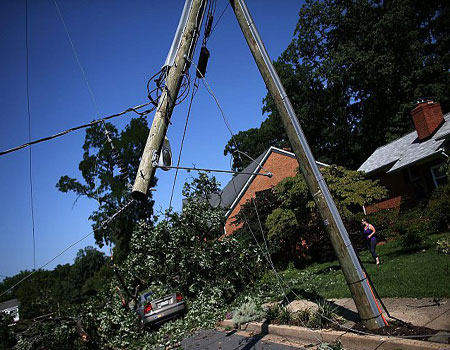 الموجة الباردة تقطع التيار الكهربائي عن عدد من مناطق المملكة