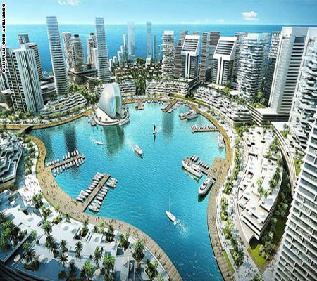 بالصور : نيجيريا ترد على دبي بـ"مدينة ذكية" في 2020