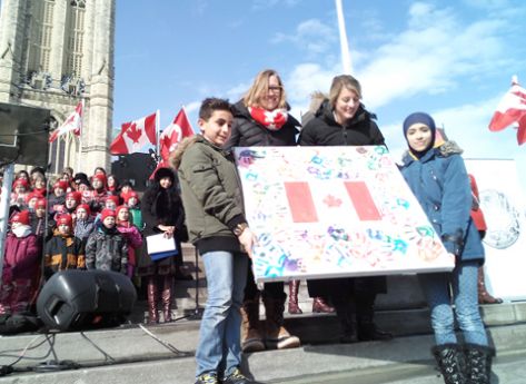 اردني ينظم معرضا للأطفال السوريين في اوتاوا