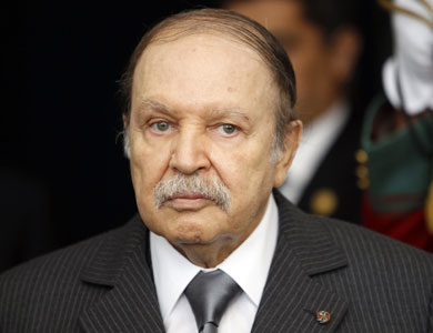 الحزب الحاكم في الجزائر يعلن ترشح بوتفليقة رسميا لولاية رئاسية رابعة