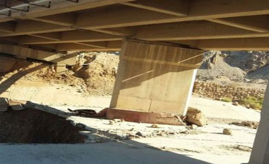 إغلاق طريق البحر الميت خوفا من انهيار جسر رئيسي إغلاق طريق البحر الميت خوفا من انهيار جسر رئيسي