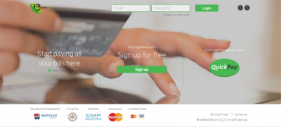 (3767) دفعة الكترونية للضمان على نظام عرض وتحصيل الفواتير الكترونياً