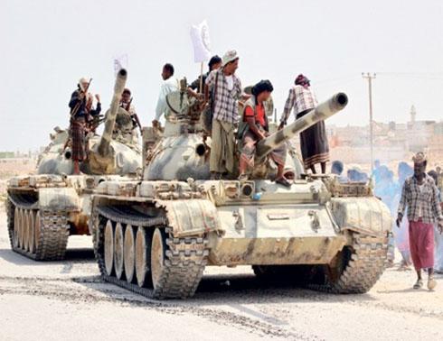 اليمن : المقاومة الشعبية تحكم سيطرتها على الضالع
