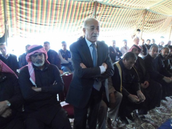 بالصور .. صلحة بين عشيرة أردنية وأخرى سورية في جرش بالصور .. صلحة بين عشيرة أردنية وأخرى سورية في جرش
