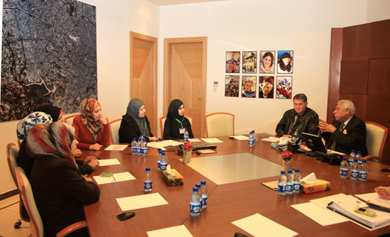 أمين عمان يلتقي جمعية أصدقاء كوكب الأرض