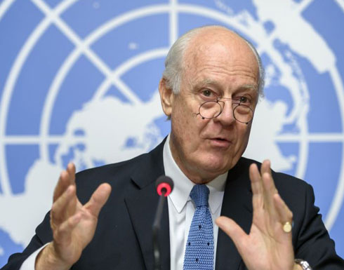 دي ميستورا يحث الوفد الحكومي السوري على تقديم مقترحات حول الانتقال السياسي