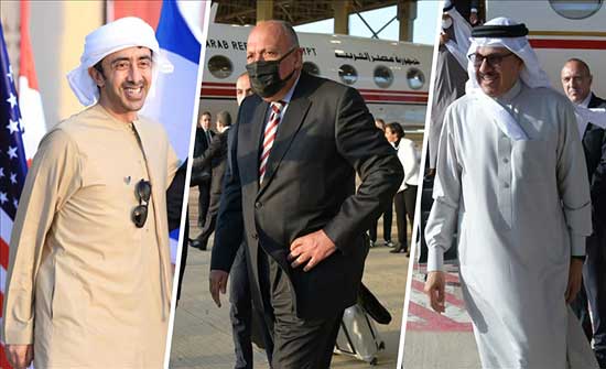 إسرائيل.. وصول 3 وزراء عرب للمشاركة في قمة مع لابيد وبلينكن إسرائيل.. وصول 3 وزراء عرب للمشاركة في قمة مع لابيد وبلينكن