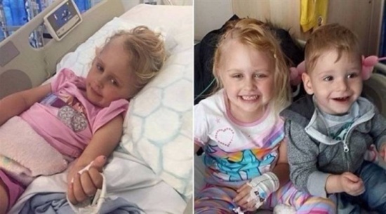 طفلة يتحول عظام جسدها الى تراب!