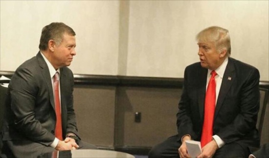 إسرائيل تراقب تحركات الملك بشأن فلسطين