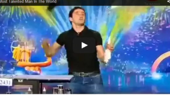 بالفيديو.. أفضل موهبة في العالم بالفيديو.. أفضل موهبة في العالم