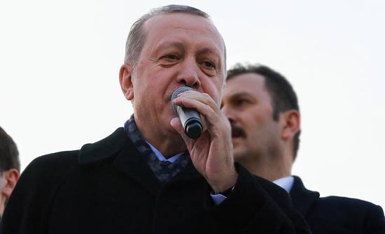 أردوغان: جنودنا تمكنوا من تطهير 300 كم2 بعفرين أردوغان: جنودنا تمكنوا من تطهير 300 كم2 بعفرين