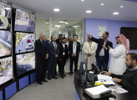 وفد من الاتحاد العالمي للكشاف المسلم يزور جامعة البترا