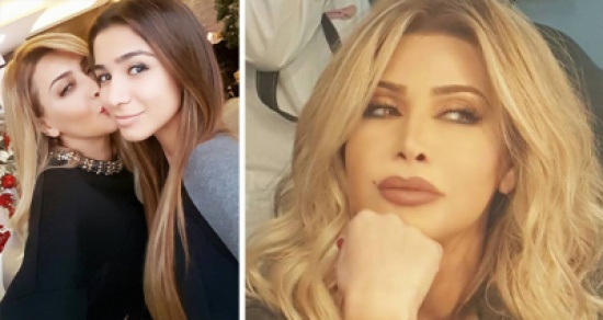 نوال الزغبي مع إبنتها والأناقة ثالثهما نوال الزغبي مع إبنتها والأناقة ثالثهما