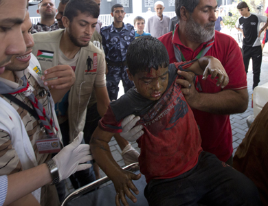 وزير الخارجية الفلسطيني يتهم إسرائيل بارتكاب جرائم ضد الانسانية