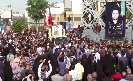 قائد الحرس الثوري يتهم "صهاينة" باغتيال الضابط صياد خدائي في طهران قائد الحرس الثوري يتهم "صهاينة" باغتيال الضابط صياد خدائي في طهران