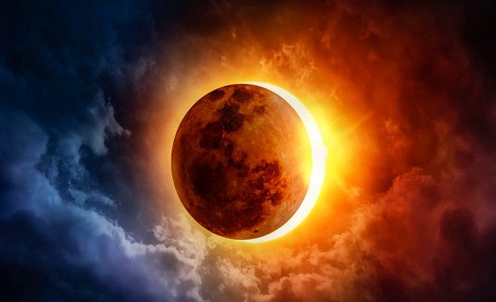 "حلقة نار".. آخر كسوف بـ2019 يحجب الشمس عن دول عربية "حلقة نار".. آخر كسوف بـ2019 يحجب الشمس عن دول عربية