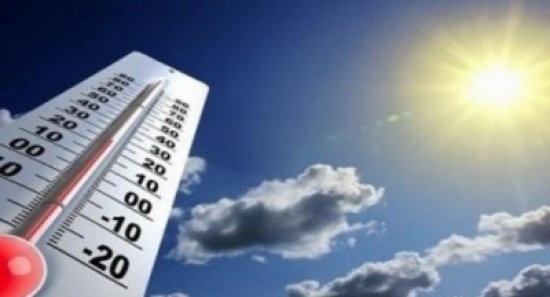 ارتفاع الحرارة وطقس صيفي اعتيادي