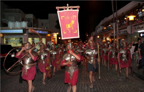 امسية رمضانية في شارع الرينبو لفرقة الجيش الروماني