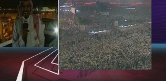 شاهد.. موقف طريف لمراسل على الهواء مباشرة