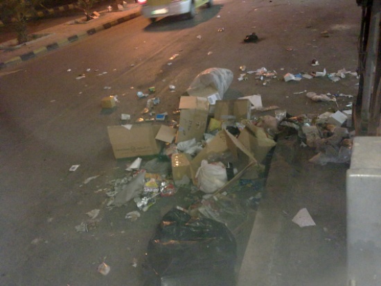 شكاوى من عدم وصول ضاغطات النفايات لمناطق في المفرق