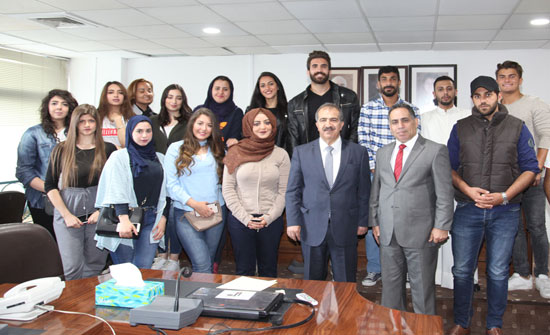 وفد من جامعة البترا يزور وكالة الأنباء الاردنية