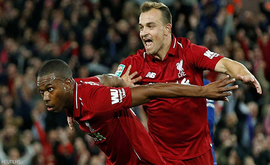 ليفربول ينجو من "السقوط الأول" بتسديدة ستوريدج القاتلة