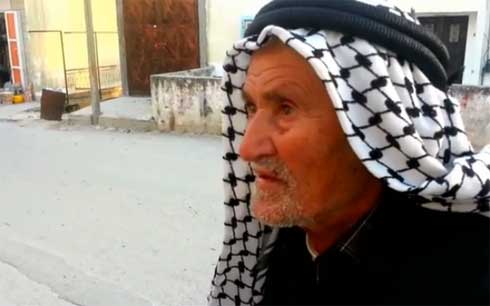 عجوز نابلسي يتكلم الإنجليزية بطلاقة ( فيديو )