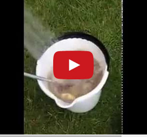 تقشير كمية من البطاطا دفعة واحدة