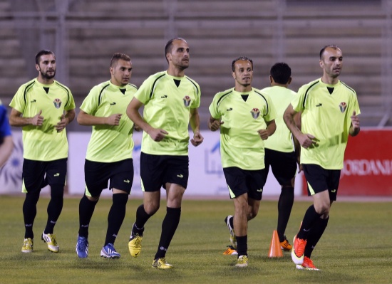 منتخب النشامى يعسكر في الدوحة استعدادا لموقعة الاورغواي