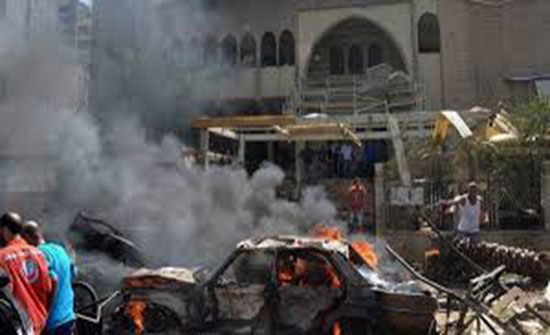 بالفيديو : 20 قتيلًا من الشرطة الهندية في تفجير بكشمير بالفيديو : 20 قتيلًا من الشرطة الهندية في تفجير بكشمير