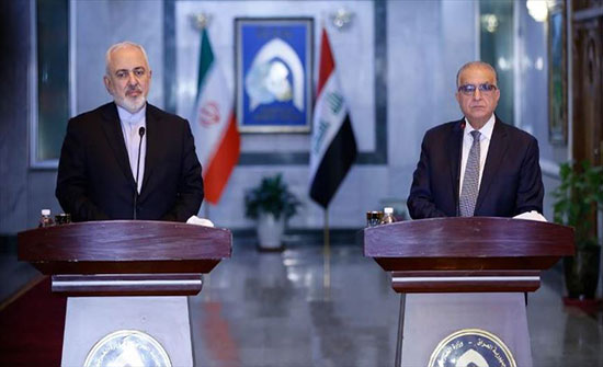 ظريف يشكر العراق لرفضه العقوبات الأمريكية ضد إيران ظريف يشكر العراق لرفضه العقوبات الأمريكية ضد إيران