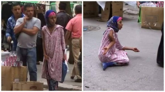 اليكم قصة هذه المرأة المصرية التي تتسول يومياً تحت حجة...!! اليكم قصة هذه المرأة المصرية التي تتسول يومياً تحت حجة...!!