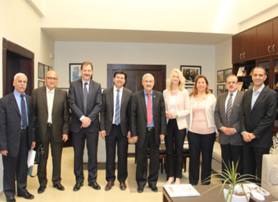 جامعة الأميرة سمية للتكنولوجيا تستضيف الملحق الثقافي في السفارة الألمانية في عمان