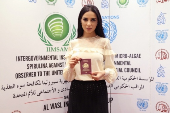 بالصور - تنصيب الفنانة التونسية شيما هلالي سفيرة للنوايا الحسنة ومنحها جواز سفر ديبلوماسي بالصور - تنصيب الفنانة التونسية شيما هلالي سفيرة للنوايا الحسنة ومنحها جواز سفر ديبلوماسي