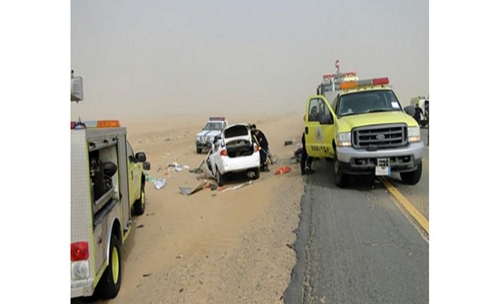 حادث سير يودي بحياة اردنية وابنتيها في السعودية - تفاصيل حادث سير يودي بحياة اردنية وابنتيها في السعودية - تفاصيل