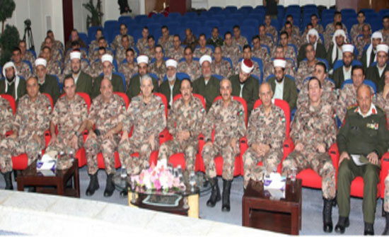 القوات المسلحة تحتفي بذكرى المولد النبوي الشريف