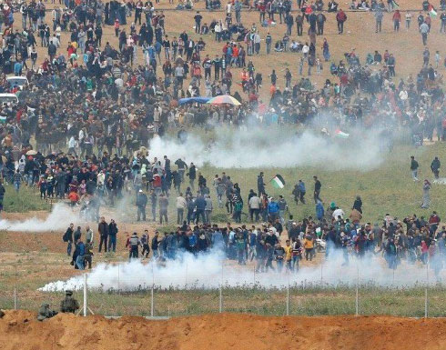 استشهاد 14 فلسطينيا في غزة إصابة أكثر من 1272 آخرين