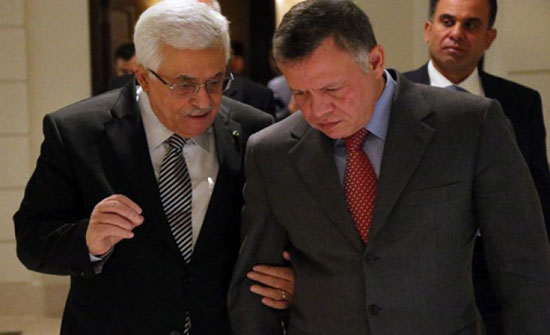 عباس يصل الى الاردن عباس يصل الى الاردن