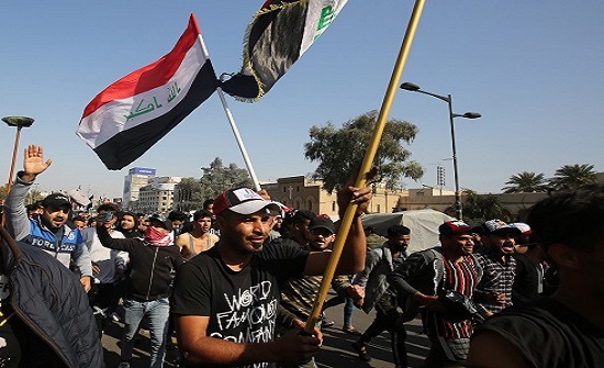متظاهرو بغداد يناشدون الأمم المتحدة.. واشتباك في بابل متظاهرو بغداد يناشدون الأمم المتحدة.. واشتباك في بابل