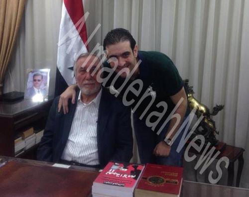حيدر بهجت سليمان ابن شبيح الأسد بعمان يتغزل بالبراميل المتفجرة حيدر بهجت سليمان ابن شبيح الأسد بعمان يتغزل بالبراميل المتفجرة