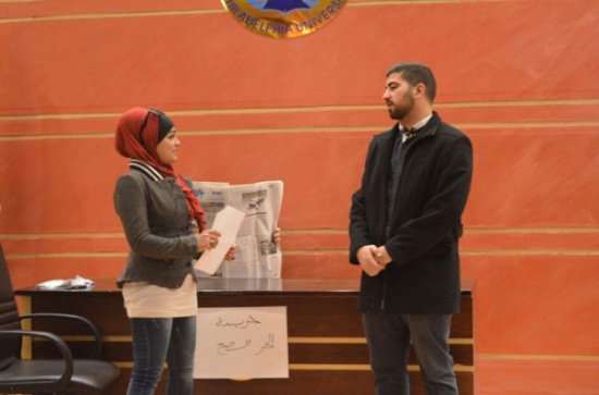 فرقة جامعة فيلادلفيا تقدم مسرحية الشاطر حسن