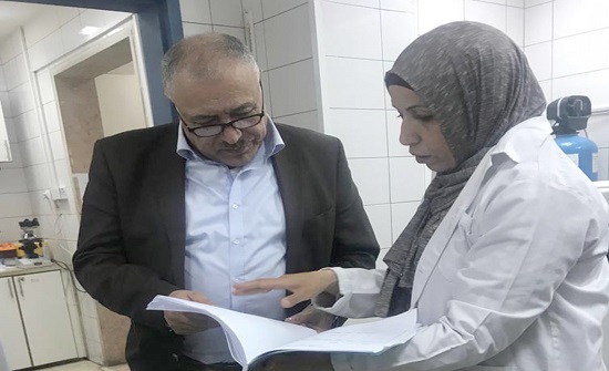 وزير الصحة يزور مستشفى الامير فيصل