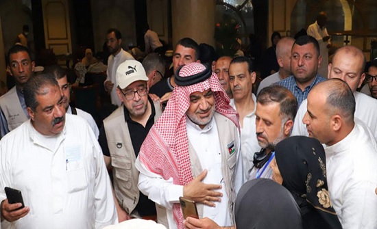 البعثة الإرشادية تستكمل نشاطاتها التوعوية للحجاج الأردنيين البعثة الإرشادية تستكمل نشاطاتها التوعوية للحجاج الأردنيين