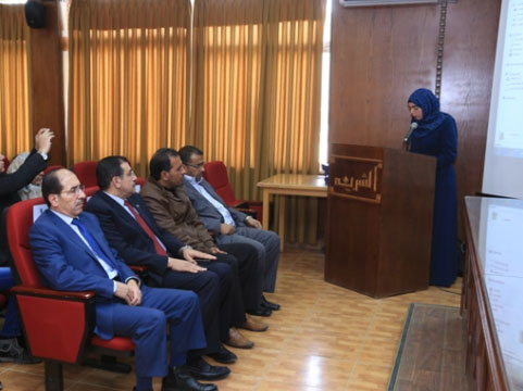 تكريم المشاركين في مسابقة الخطابة العربية في " الأردنية"