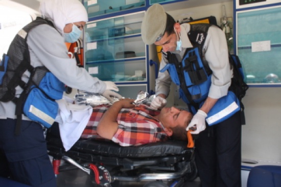 تمريض فيلادلفيا تجري تمرين إخلاء وهمي لطلبتها ( صور )