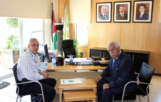 أمين عمان يلتقي أمين عام الهيئة الخيرية الهاشمية لتعزيز التعاون والتنسيق