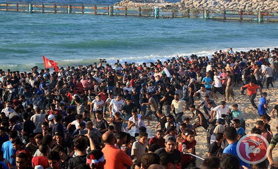 بالصور : 95 إصابة برصاص الاحتلال شمال القطاع