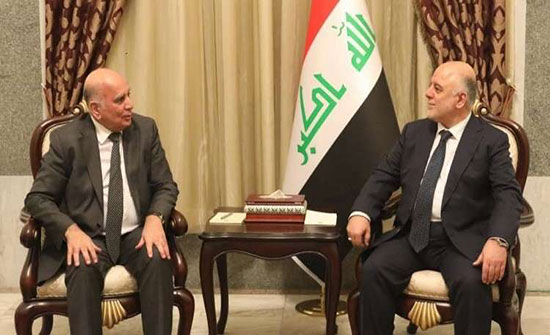 العبادي يبحث تشكيل الحكومة مع مرشح حزب بارزاني العبادي يبحث تشكيل الحكومة مع مرشح حزب بارزاني
