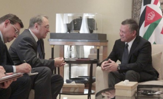 الملك يبحث مع مسؤول روسي تطورات الأوضاع في سوريا