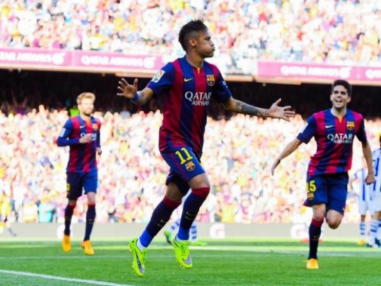صور وفيديو.. برشلونه يعزز صدارته لليغا بثنائية في سوسيداد صور وفيديو.. برشلونه يعزز صدارته لليغا بثنائية في سوسيداد
